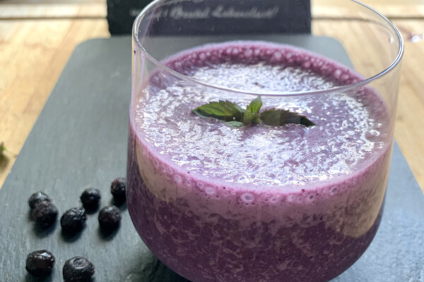 Heidelbeer-Bananenshake - Heidelbeer-Bananenshake