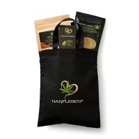 Baumwolltasche klein mit Logostickerei