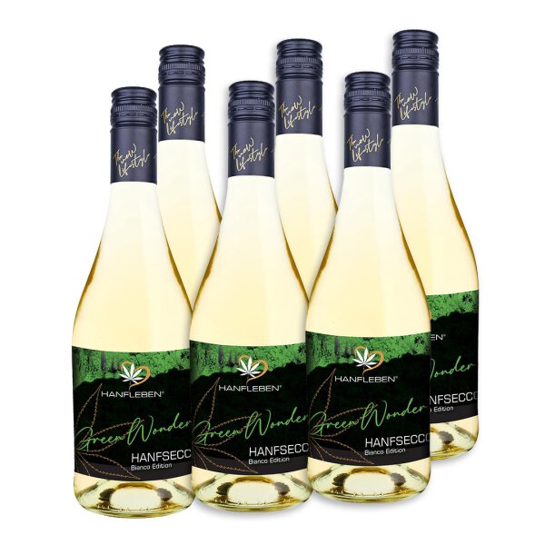 Hanf Secco bianco GREEN WONDER Sonderedition 11,5% (6 x 0,75 l)